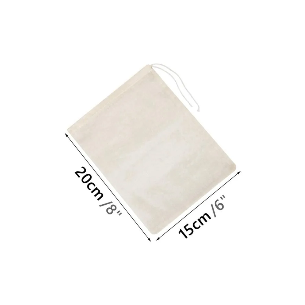New Reusable Filter Strainers Bag Portable Straining Cheese Cloth Cheesecloth Bags Cold Brew Bags Nut Milk Bags