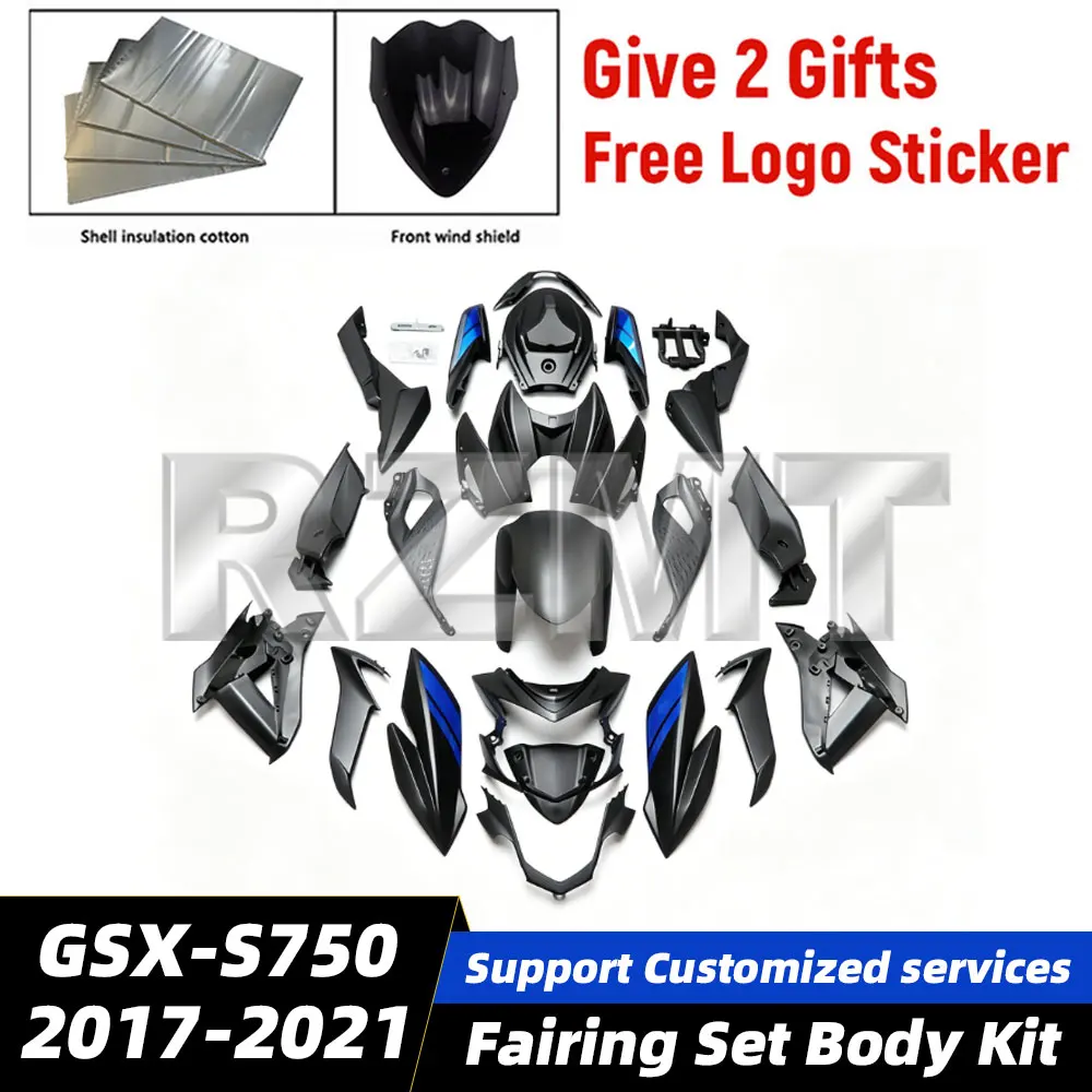 

GSXS 750 17-21 Motorcycle Fairings Set For Suzuki GSX-S750 2017-2021 Body Kit Bodywork Set Shell Injection Full Fairing Kits