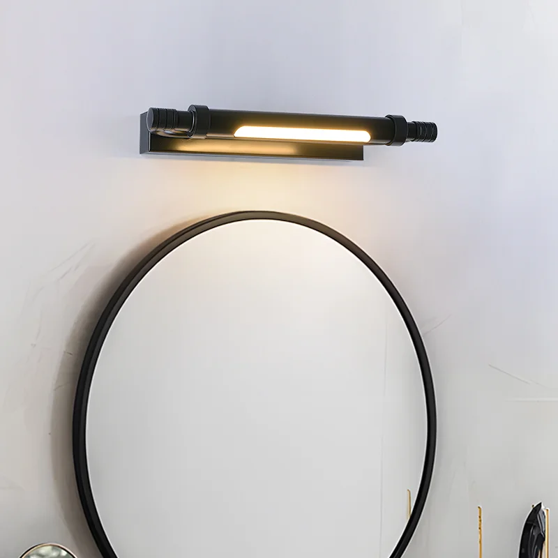 Brass bathroom mirror light，Makeup table fill light，Living room lighting decoration wall lamp，wall oil painting lamp
