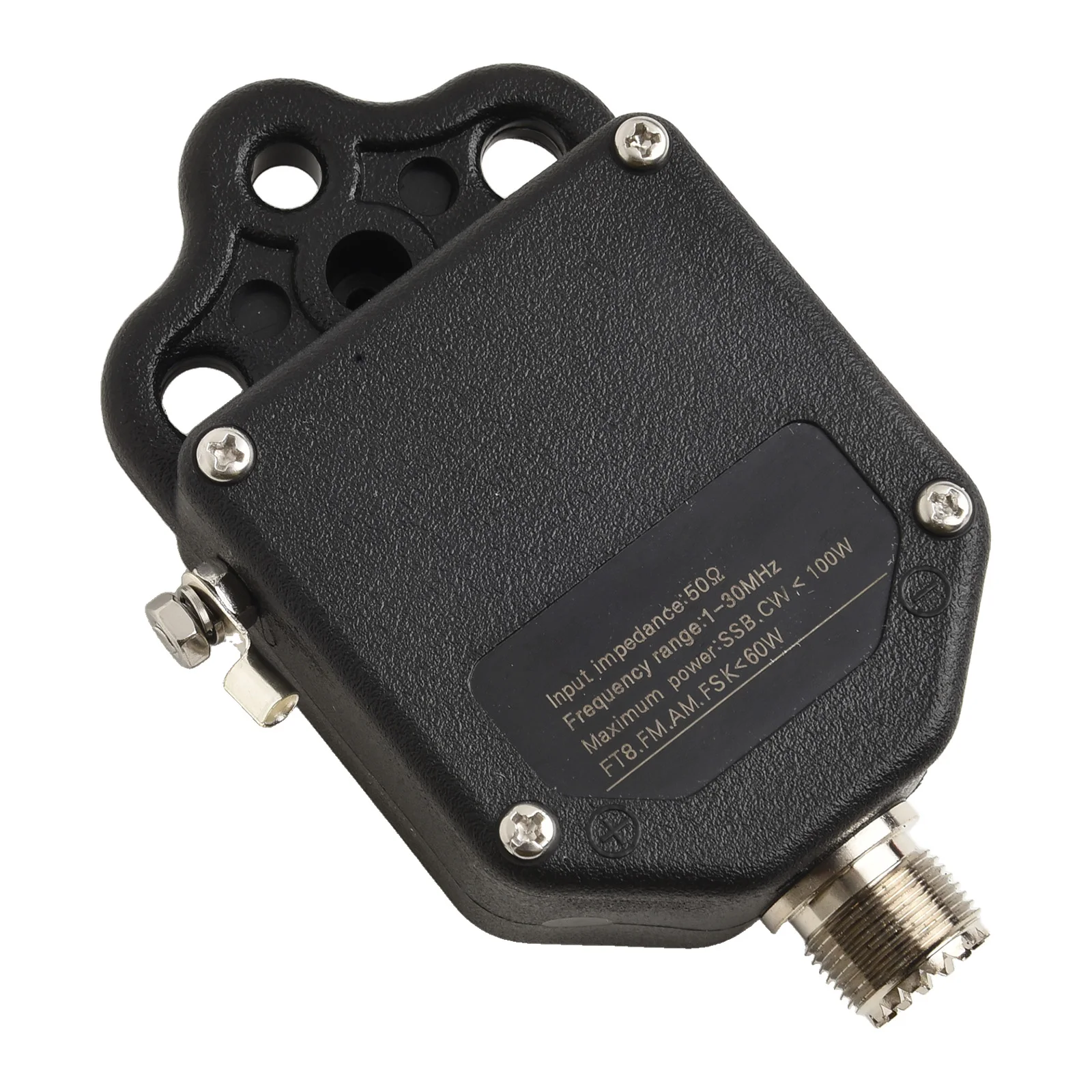 

1 64 1 64 Balun CW FM AM FT4 FT8 60W SSB 100W Requires External Wires Adjustable Frequency Outdoor Use For Shortwave Listening