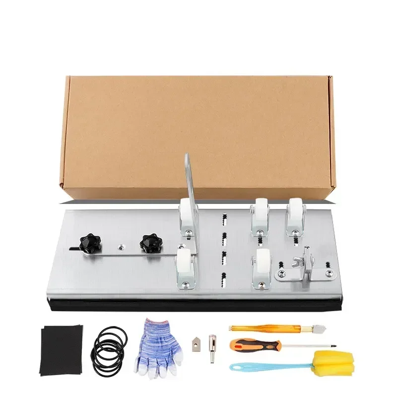 Glass Bottle Cutter DIY Tool Professional Glass Cutting Machine Steel Blade Manual Hardware Tools Set Wine Beer Bottle Craft