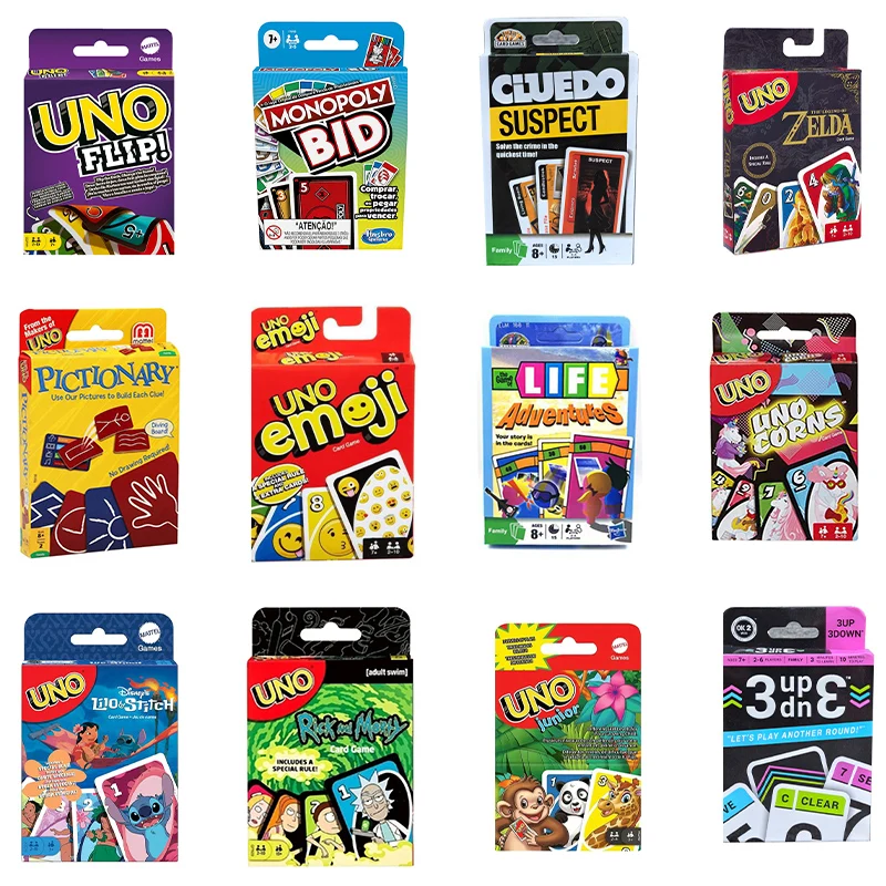 

Mattel Games UNO Collectible Card Game Collection Adults Family Camping and Party Game Night Card Games for Teens Kids Toy Gifts