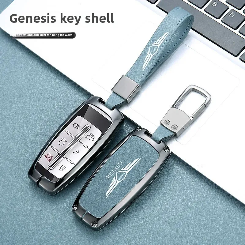 Genesis Metal Protective Case For Car Keys Gv70 G80 Gv80 G90 Vehicle Key Cover Durable Trustworthy Protection For Men