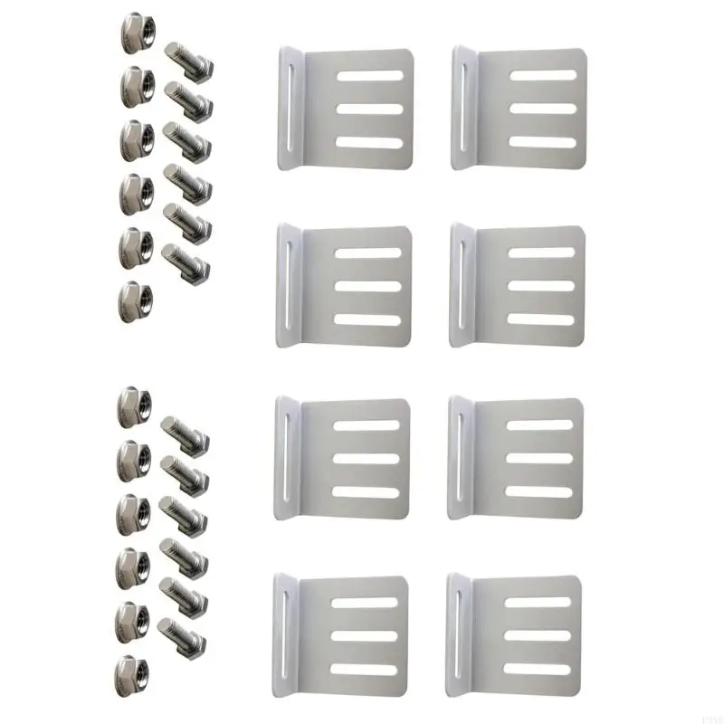 

Adjustable Solars Panel Mounting Brackets For Enhances Energy Efficiency Durability Aluminum Alloys Construction P9YB