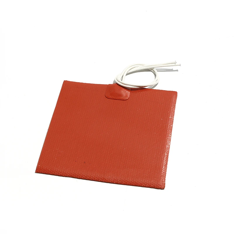 50x50 80x50 Silicone Heating Sheet Heating Plate Auxiliary Heater For Low-temperature Antifreeze Of Instruments Meters Valves