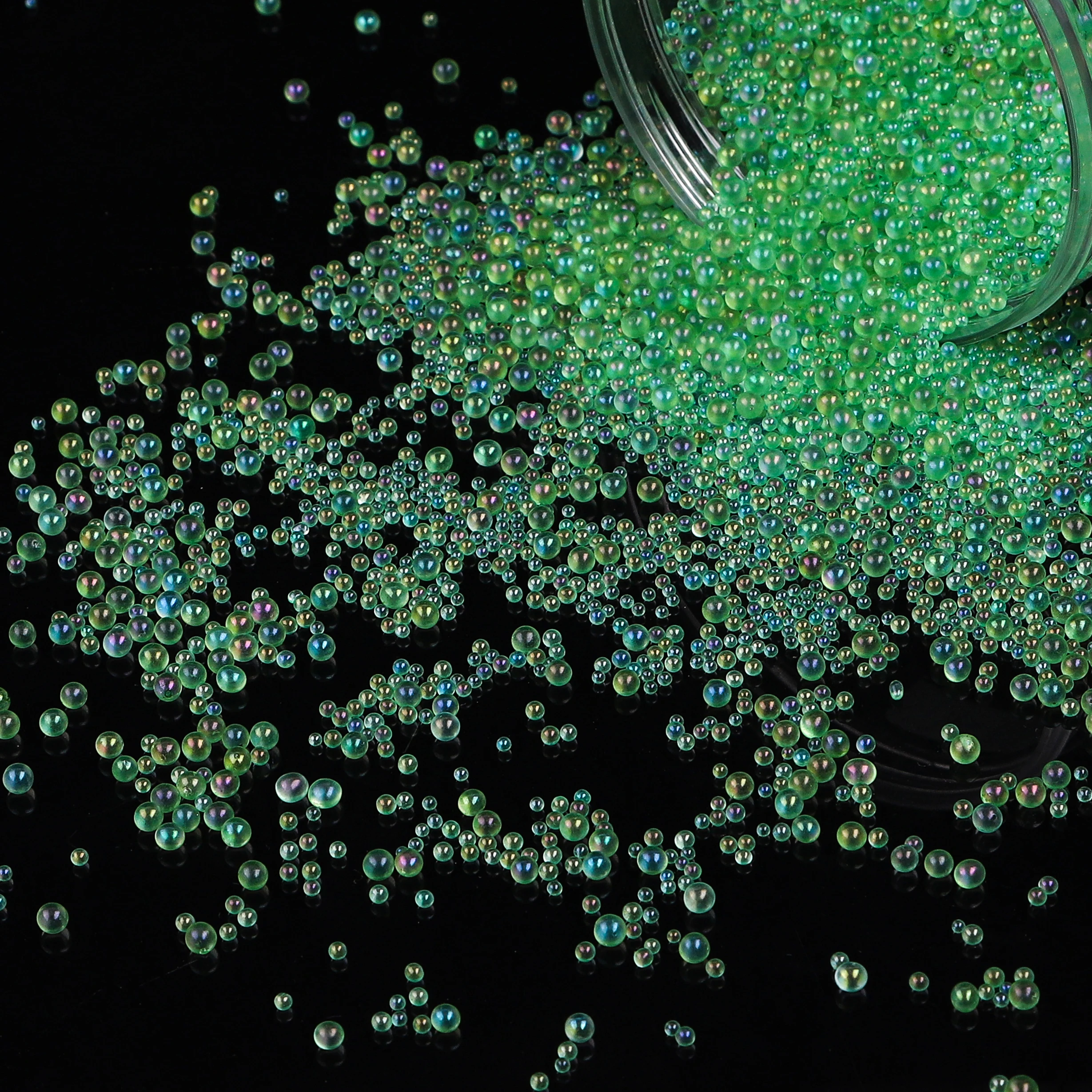 Mini Bubble Ball Beads, 10-20g for DIY Crafting