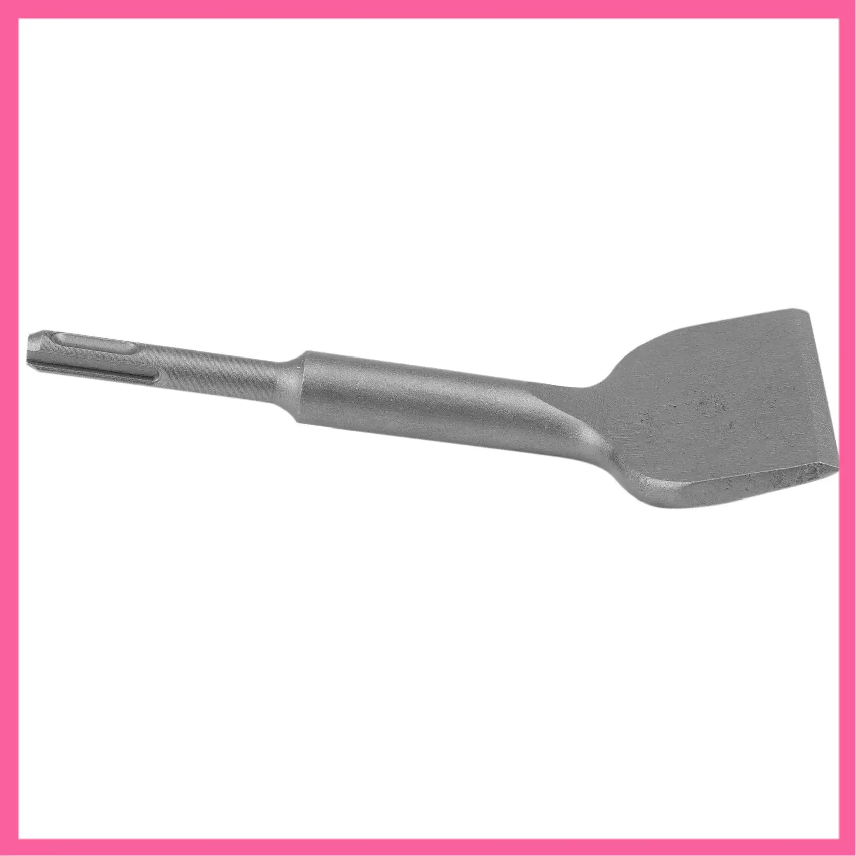 

ABNM Electric Hammer Chisel Round Shank Two Pits Two Grooves Curved Chisel Shovel Wall Concrete Percussion Drill(180Mm)