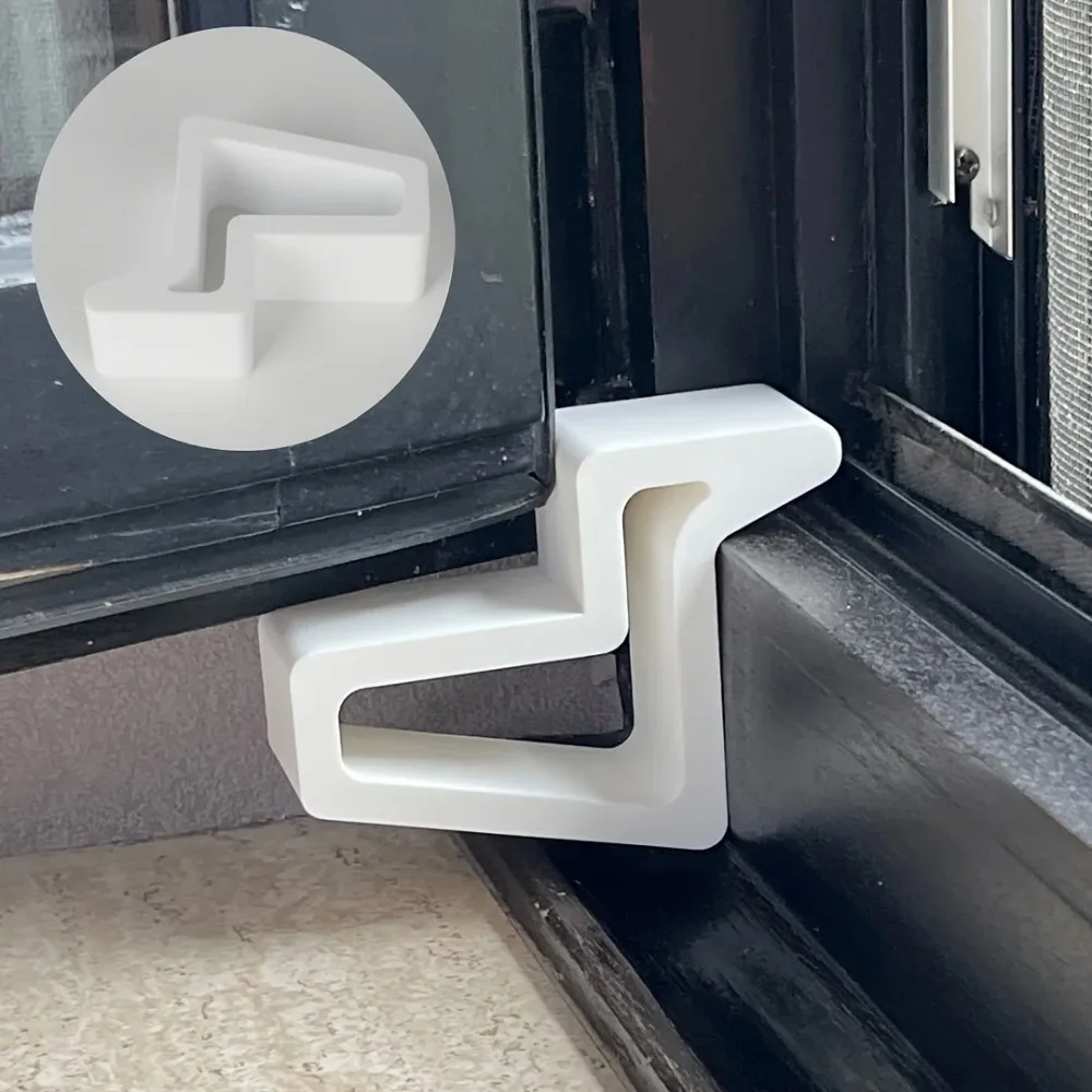 Heavy Duty Door Stopper 1PC Non Slip Balcony Window Door Wedge Easy Install for Home Office Bathroom Kitchen Home Improvement
