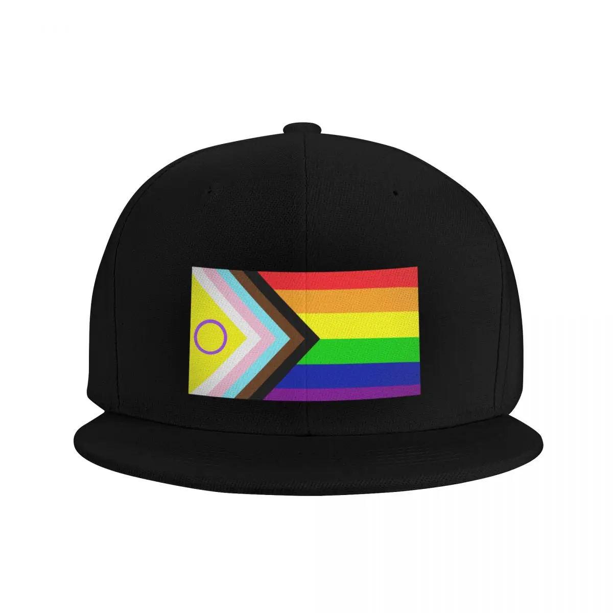 2021 Intersex-Inclusive Progress Pride Flag Baseball Cap Golf Wear Gentleman Hat Golf hiking hat Elegant Women's Hats Men's