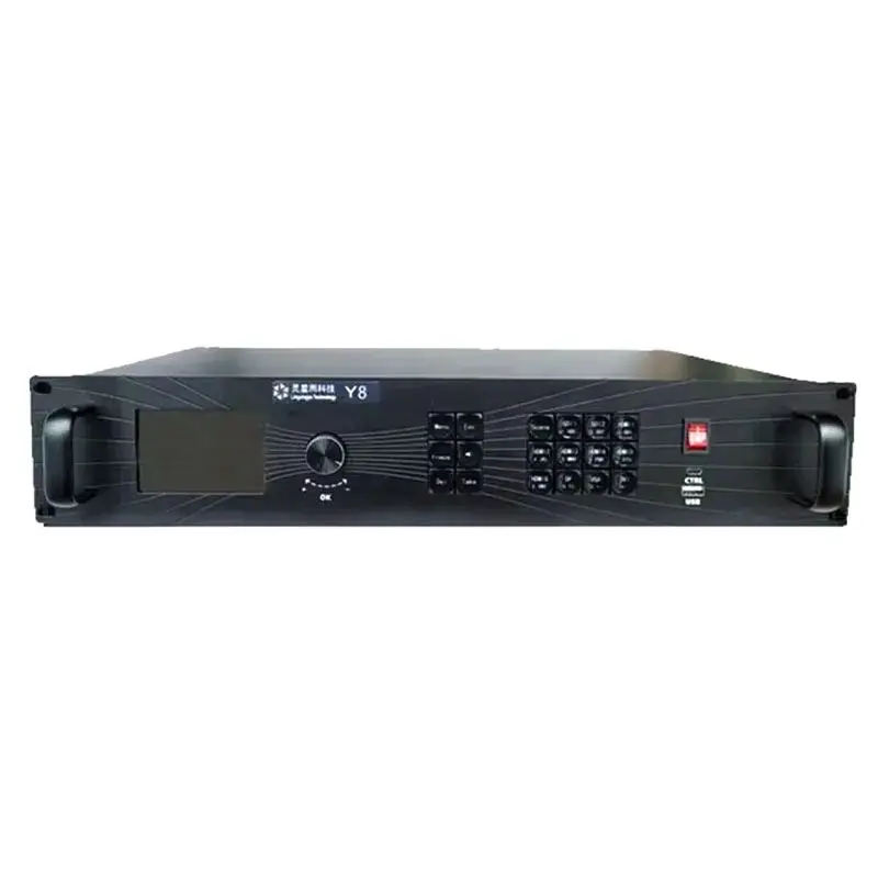 Linsn Y8-412  2-in-1 video processor with 12 network ports, maximum pixel count of 7.8 million