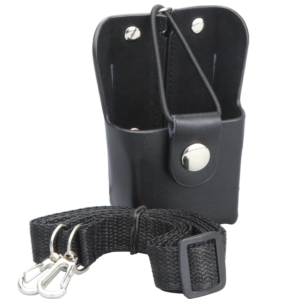 

Кожаный защитный чехол-сумка с регулируемым плечевым ремнем для Motorola Mag One A8 A8D A8I A6 GP328plus GP344 GP388 GP638