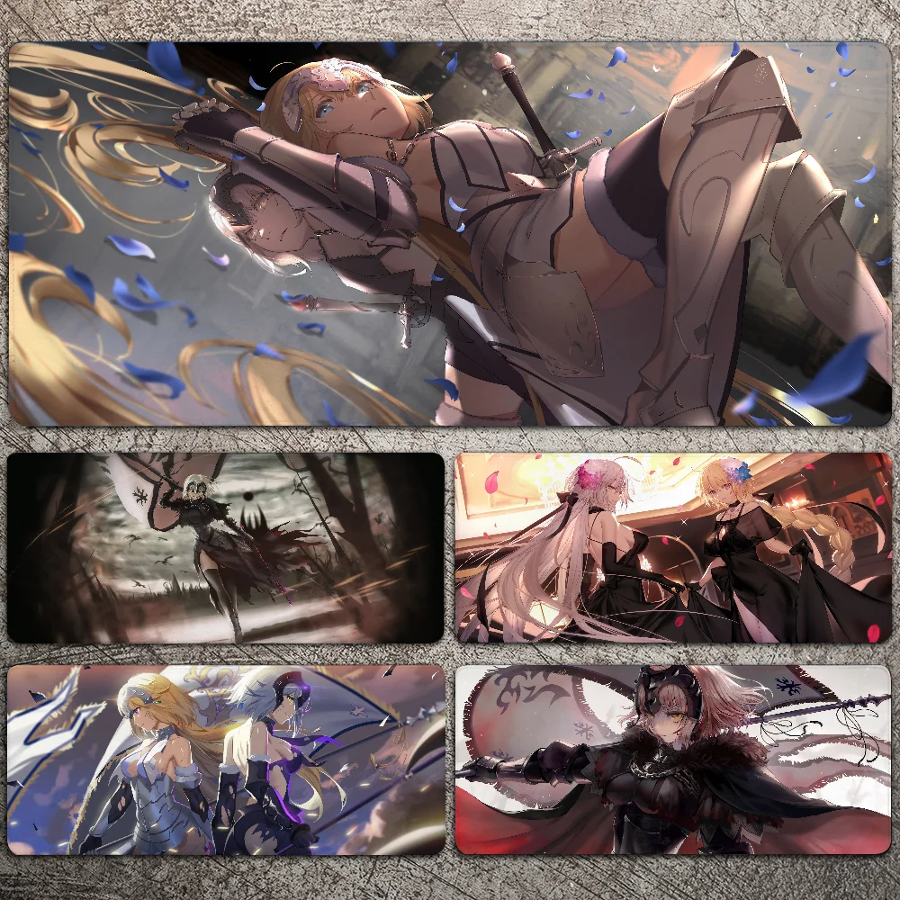 Jeanne Alter Fate Grand Order Mousepad Large Gaming Mouse Pad LockEdge Thickened Computer Keyboard Table Desk Mat