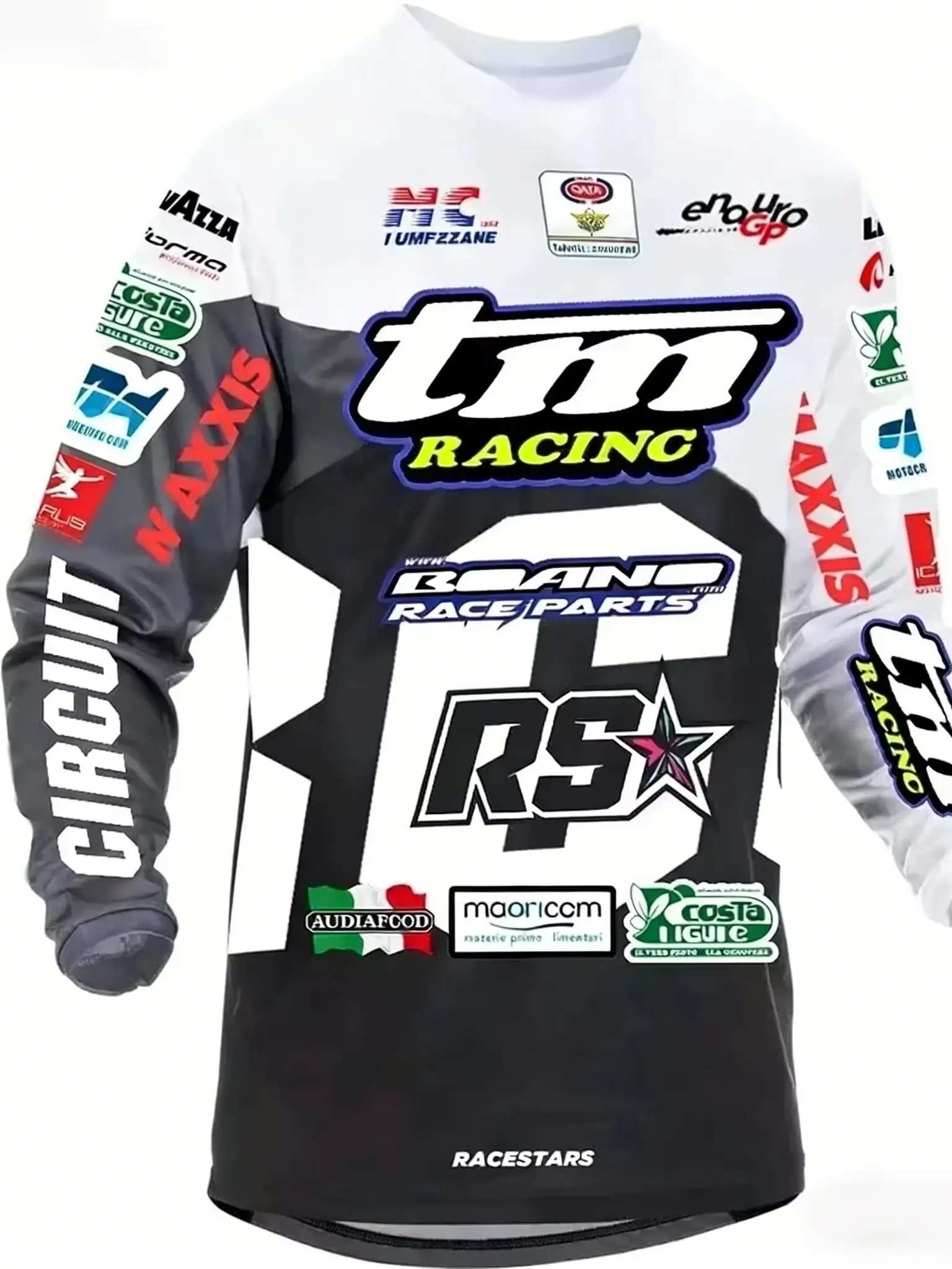 AliExpress NONE Summer New Kid Adult Youth Off Road Motorcycle Long Sleeve Tee Tm Racing Team Cycling Suit Breathable Speed Drying Sports Top
