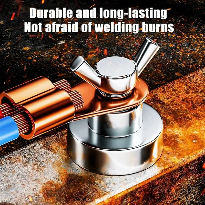 1 PC Welder Welding Strong Magnetic Grounding Tool a Special Strong Magnetic Grounding Tool for Strong Single Head Welding