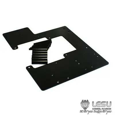 Pezzi di ricambio del vano batteria CNC in metallo Lesu per camion RC 1/14 per modello di trattore R620 Man Th02099-Smt2