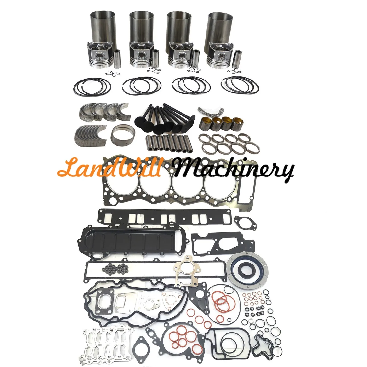 4M50 4M50T Overhaul Rebuild Kit Fits For Mitsubishi Fuso FE145 FE120