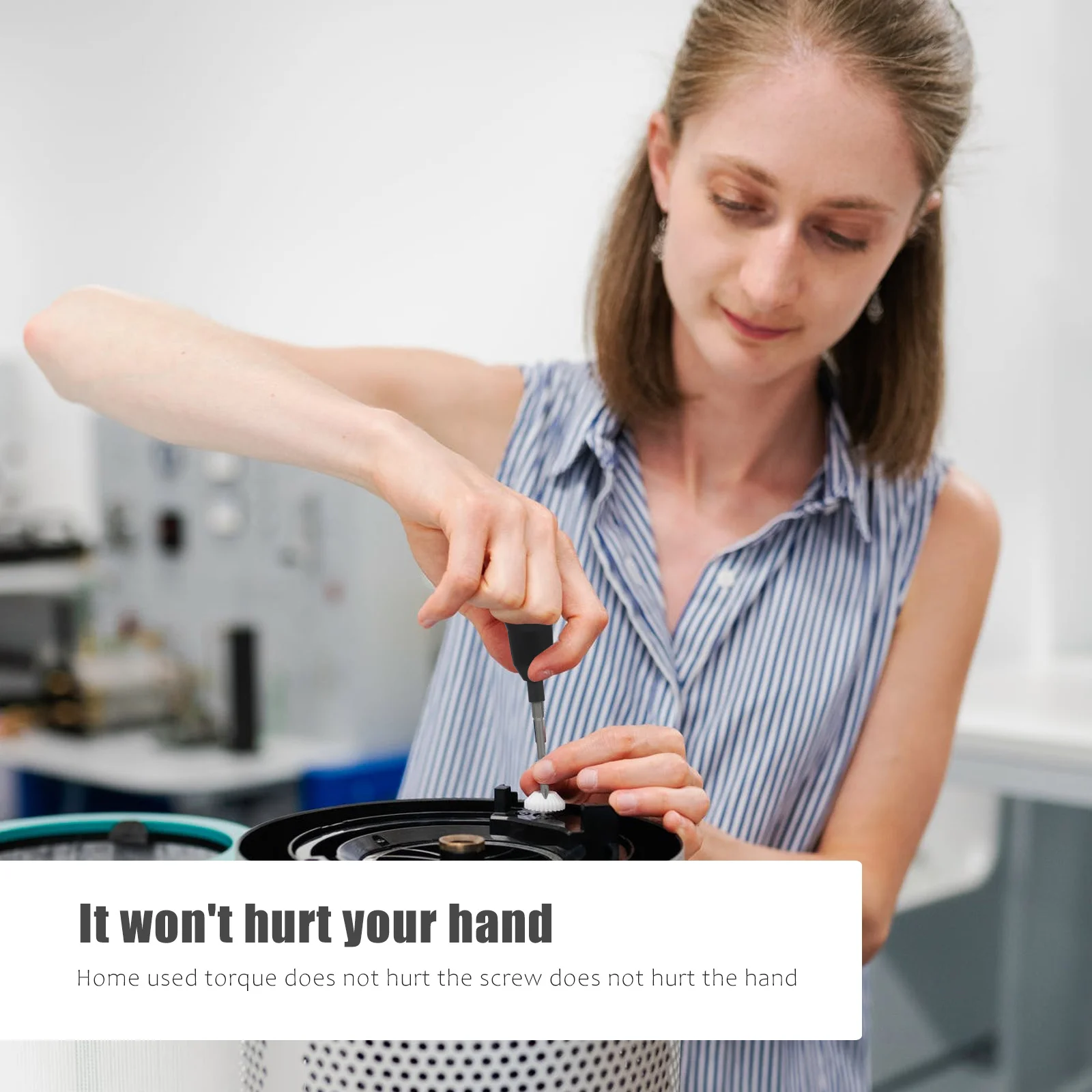 

1Set 3.6V Rechargeable Cordless Screwdriver Kit Compact Electric Repair Tool for Home DIY Furniture Appliance Bike Maintenance