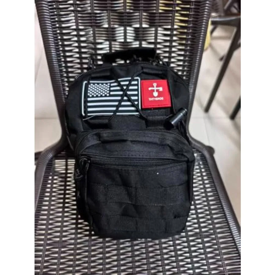 246 PCS Survival Kit with First Aid Kit Pouch, Crossbody Bag, Tent, Camping Axe Hammer, Shovel with Pick, and Camping Pot