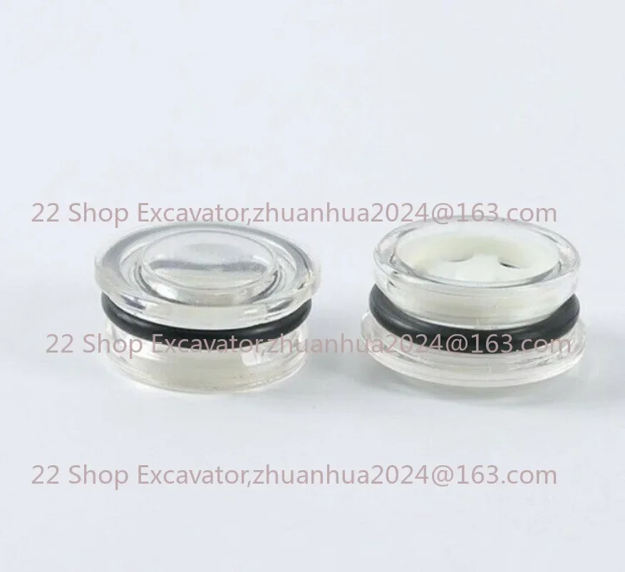 1PC Lathe Level Oil Sight Glass Machine Oil Quantity Round Oil Mark