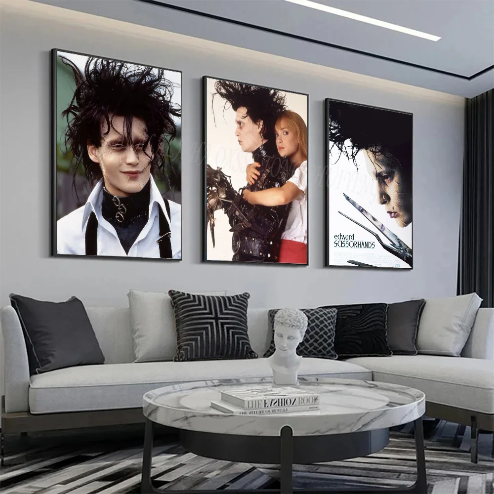 1pc Scissorhands Edward Poster Poster Art Print Bar Living Room Furniture Decor