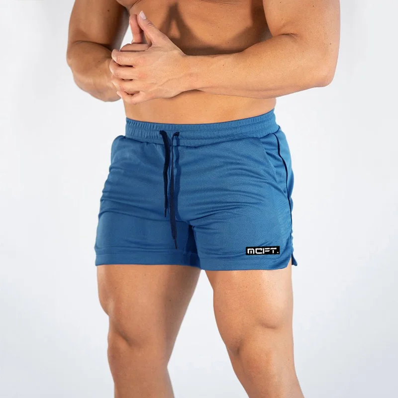 Summer Men Quick-drying Running Fitness Shorts Sweat-absorbent Breathable Beach Surfing Casual Training Sportswear Pumping iron 5