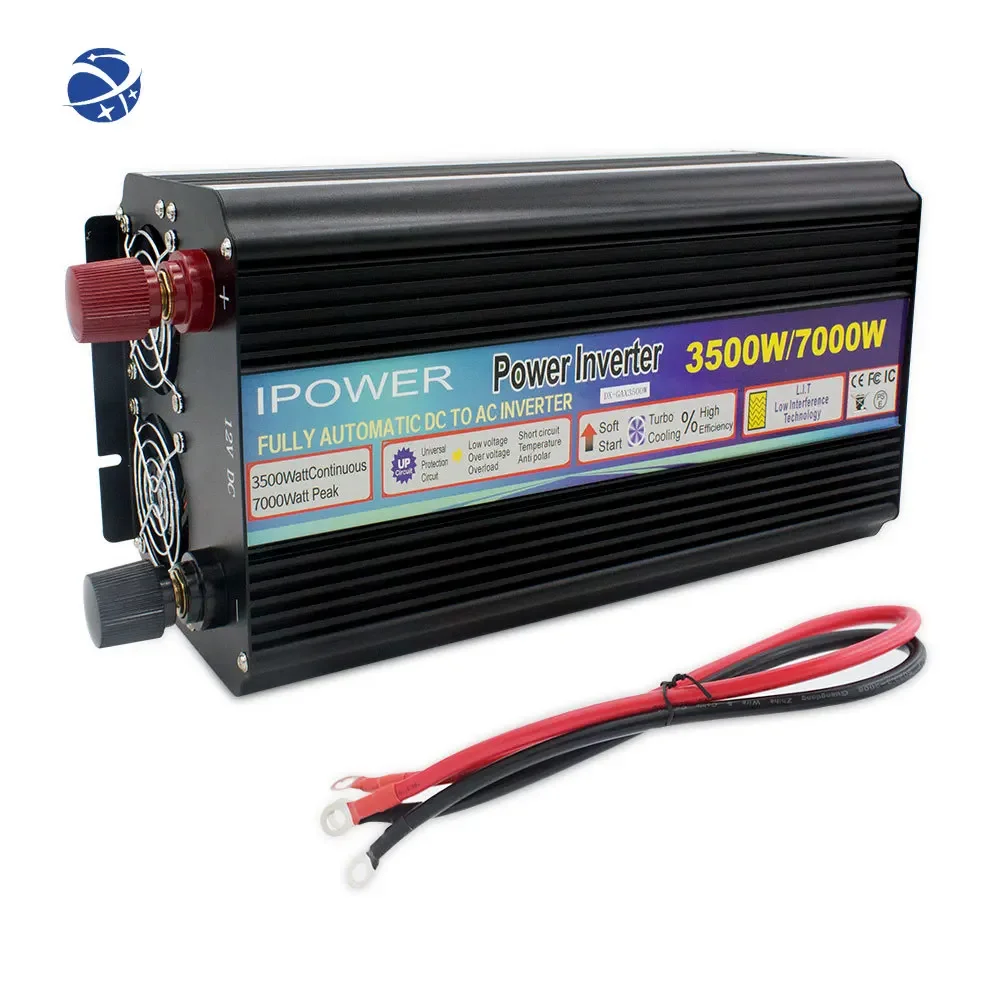 Soft Starter 3500W Peak 7000W USB Adapter Power Inverter Modified Sine Wave Frequency DC AC Inverter 12V 230V/240V