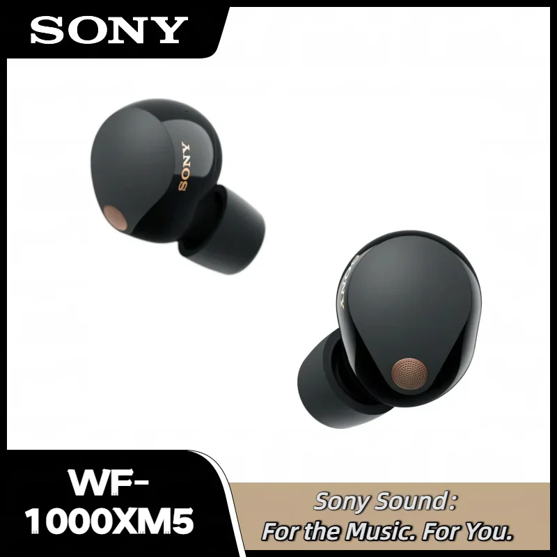 سماعات أذن وسماعات بلوتوث لاسلكية من سوني WF1000XM5 wf1000xm5 سماعات أذن مزودة بخاصية إلغاء الضوضاء داخل الأذن سماعة رأس رياضية مع ميكروفون