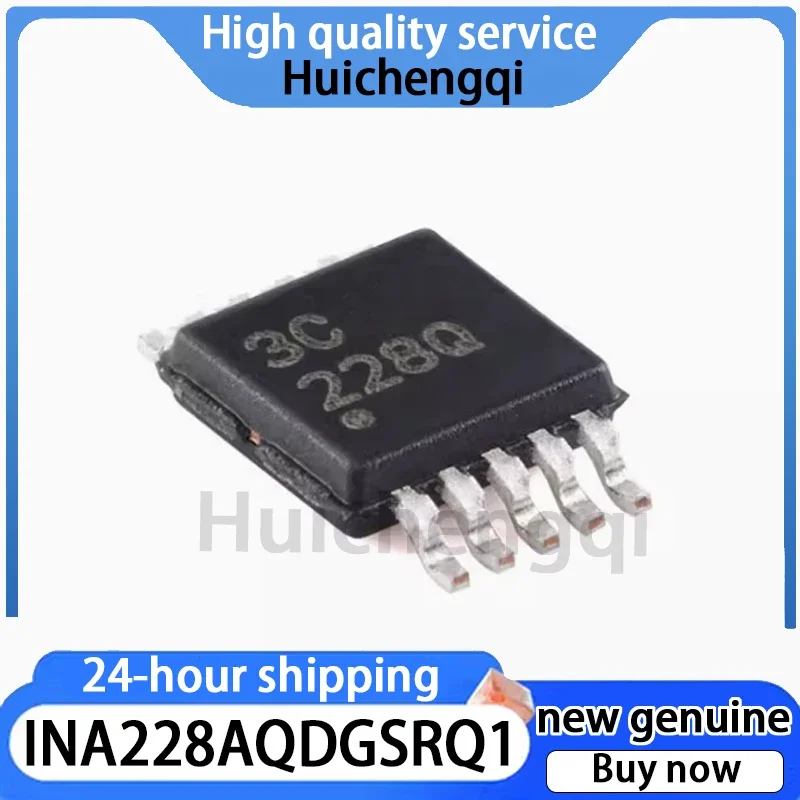 1PCS INA228AQDGSRQ1 VSSOP-10 Compliant with AEC-Q100 Current/voltage Charging Monitor