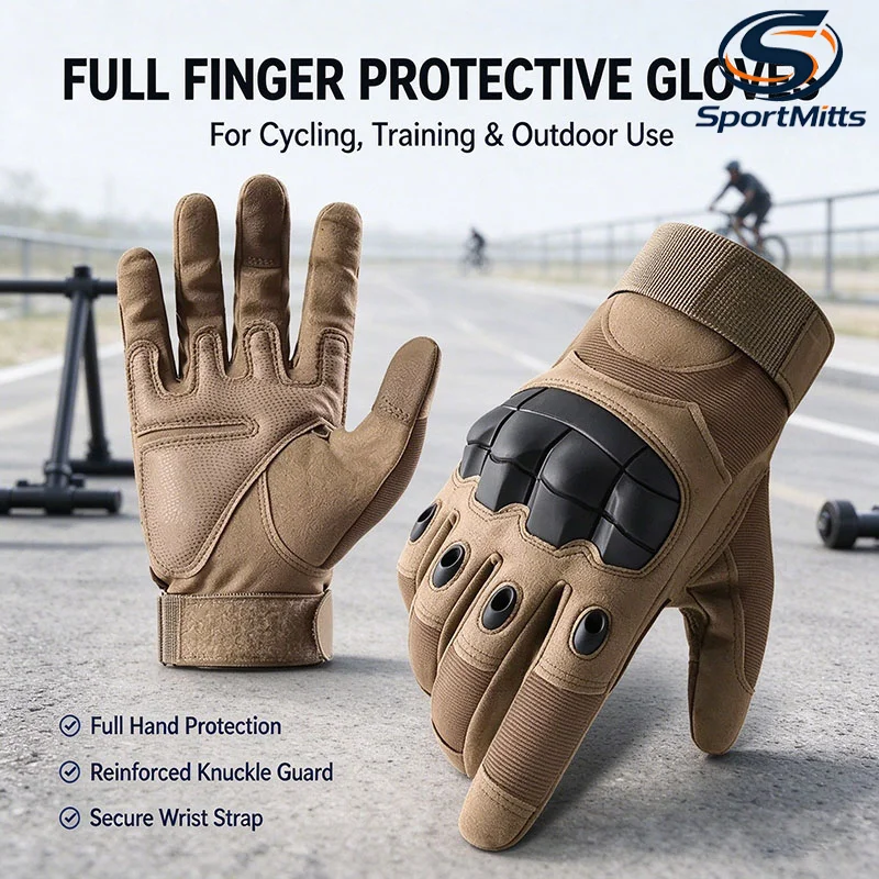 Outdoor Tactical Gloves Men Protective Shell Mittens Antiskid Workout Fitness Gloves Hunting Gloves For Men Women