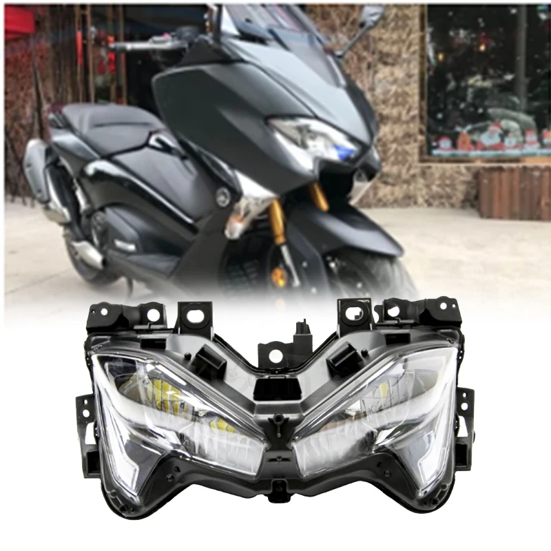 

Мотоциклетная фара в сборе подходит для TMAX530 TMAX 560 TMAX 530 560 T-MAX 2017 2018 2019 2020 2021 2022 Фара головного света