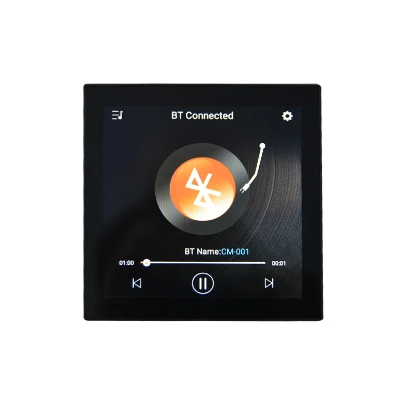 2026 H64 4 Inch Android 10.0 System Alexa Mini Background Audio Amplificador WIFI Bluetooth Stereo Home Theater In Wall Amplifie