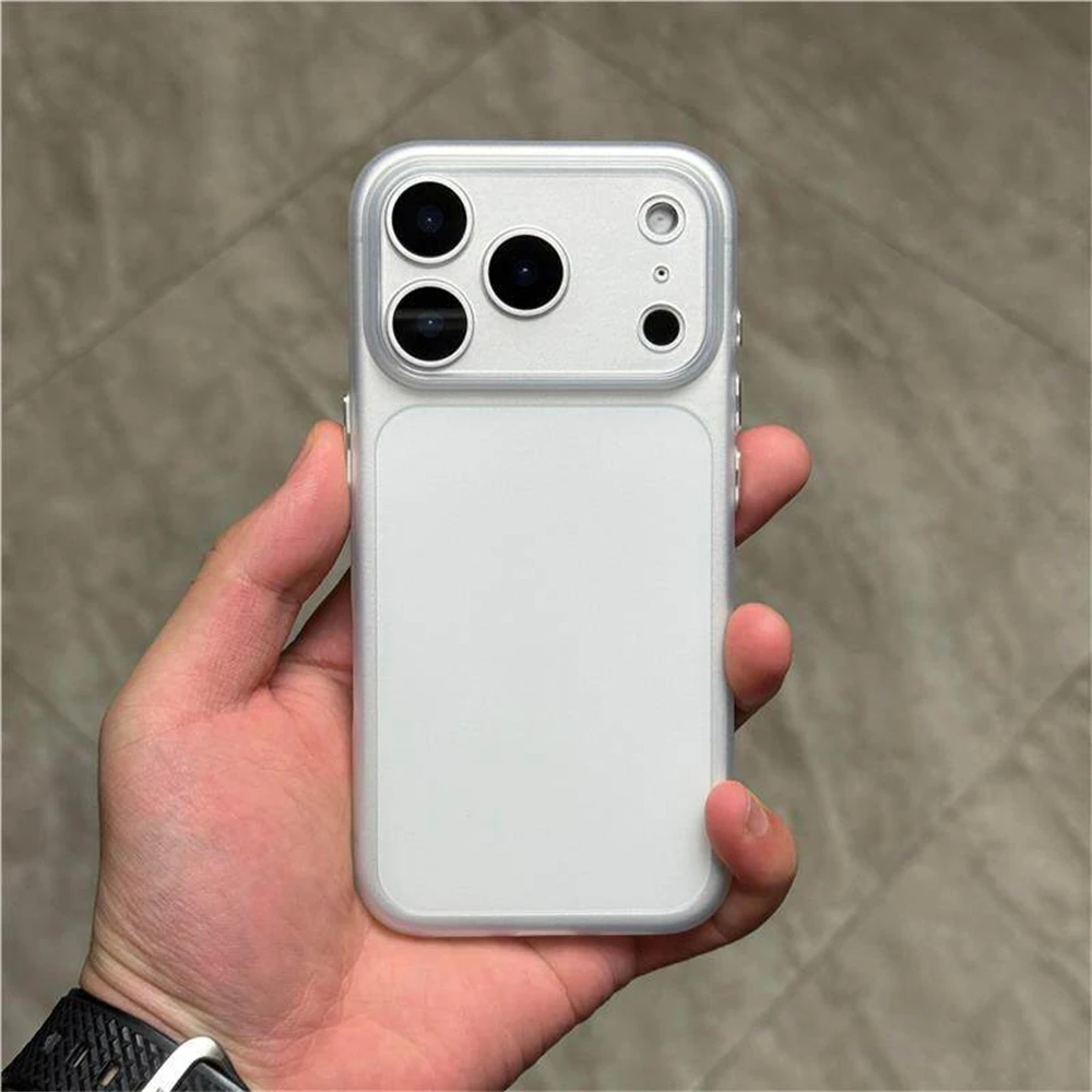 Ultra Dünne Matte Durchsichtige Weiche TPU-Hülle für iPhone 18 17 Pro Max Air 16 15 14 Plus 13 12 mit Tasten- und Kameraschutz Schlanke Abdeckung