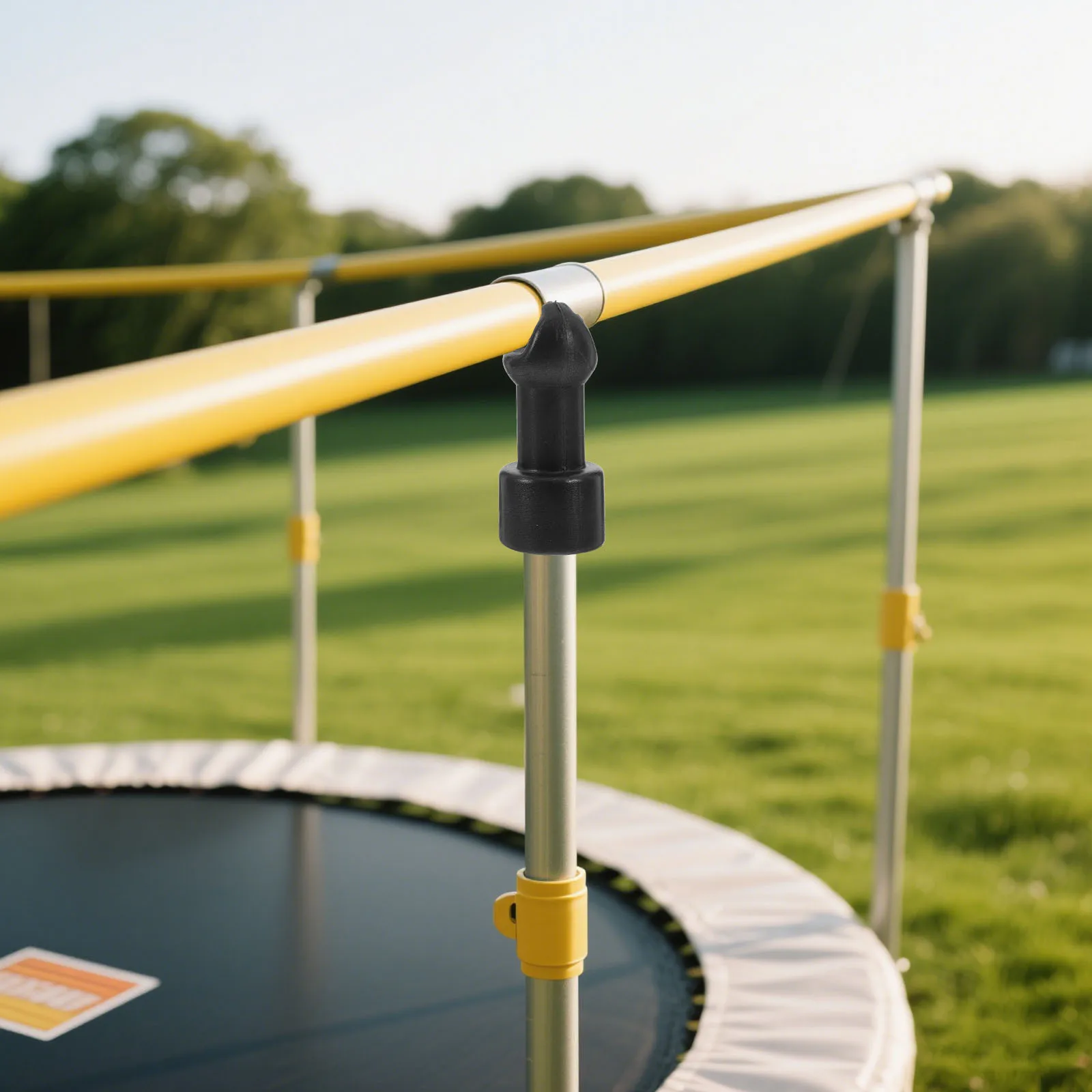 

10Pcs Trampoline Pole Covers Universal Fit Plastic End Caps Secure Connection Noise Reduction Ideal for Family Outdoor
