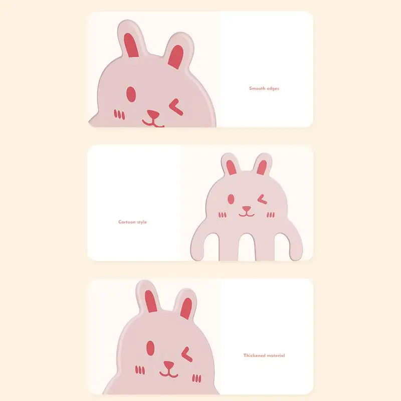 Cute Bunny Bookmark Pretty Bunny Bookmarks Rabbits Animal Shaped Bookmark Colorful Cartoon Reading Bookmarks For Study Work