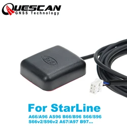 Quescan GNSS Antenna Receiver for Vehicle Security System Starline S96 GLONASS,Replace Original