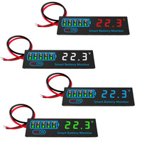 3S-12S 18650 Li-ion Lipo Lithium 7-55V  Lead Acid Battery Level Indicator Tester LCD Display Meter Module Capacity Voltage Meter
