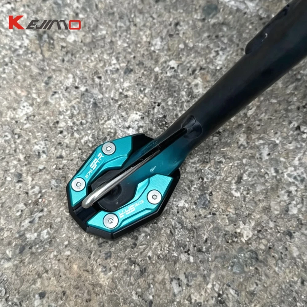 For CFMOTO 675SRR 675NK 700MT 800MTX 1000MTX 2024 2025 2026 800MT-X 1000MT-X Kickstand Side Stand Enlarger Extension Plate Pad