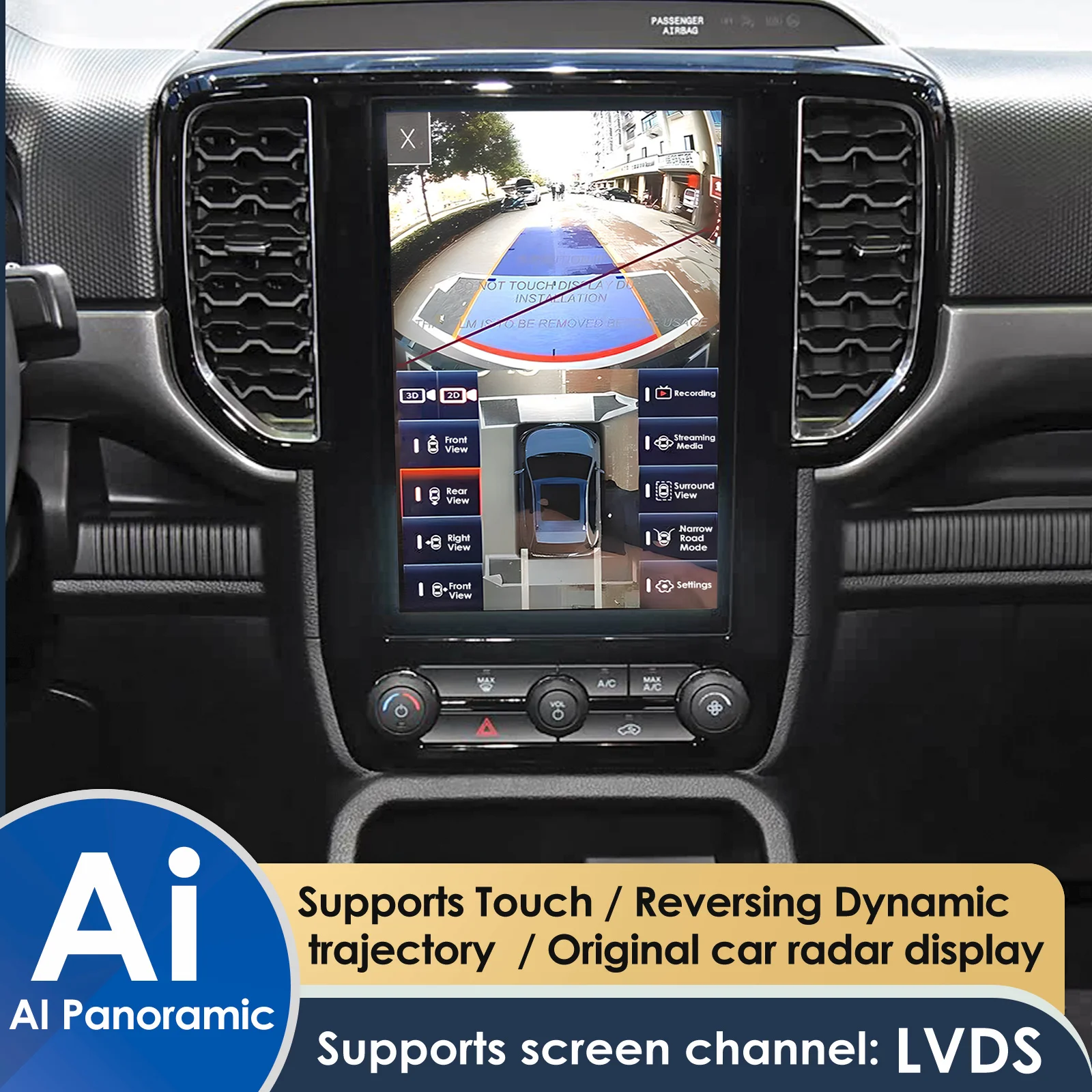 

For Ford Lincoln Sync2/3/4 Focus Mondeo F150F550MKCMKZMKX 360 Surround Camera 1080P Around View Driving Recorder Car DVR Carplay