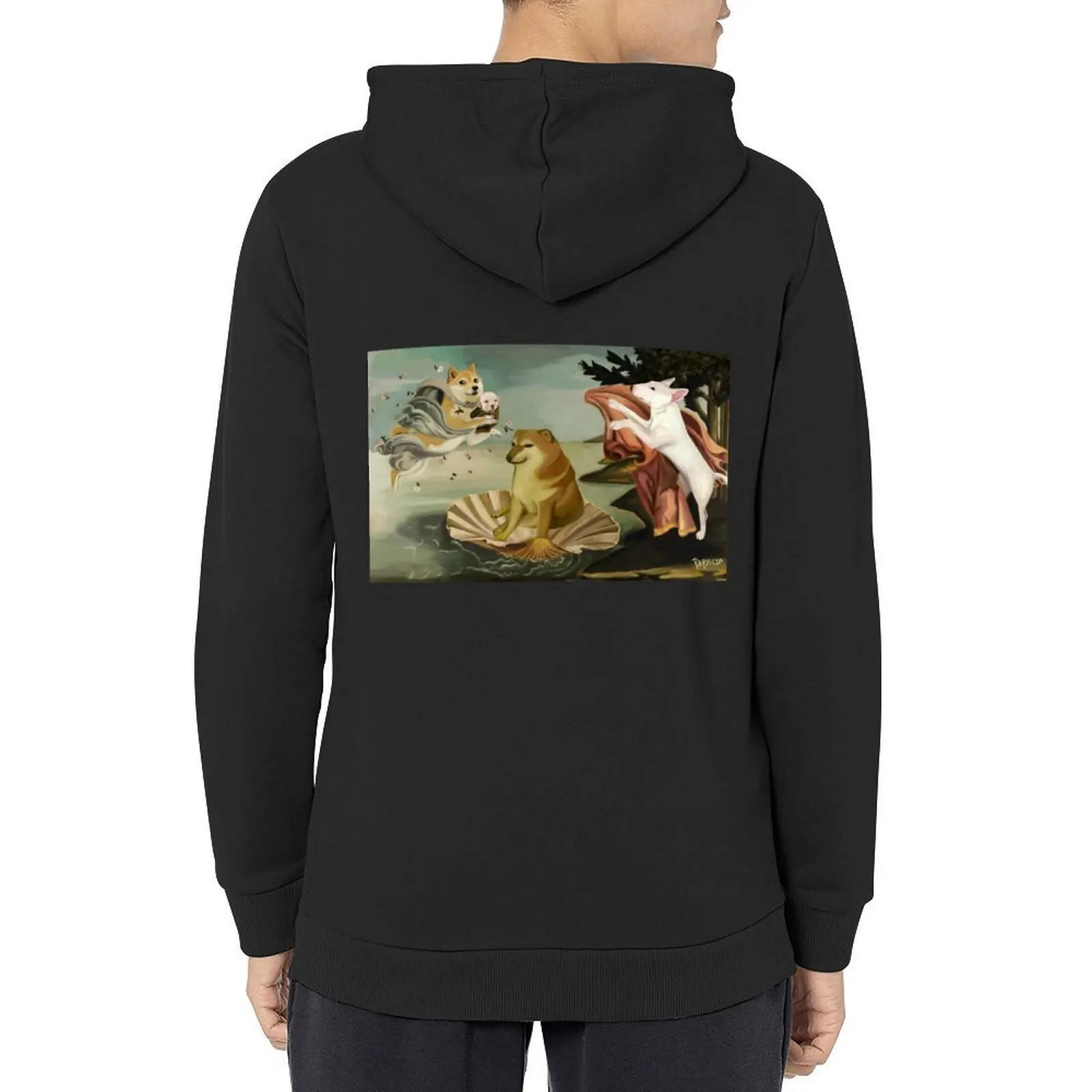 

the birmth of cheems Hoodie anime clothing autumn clothes autumn mens clothes hoodie streetwear