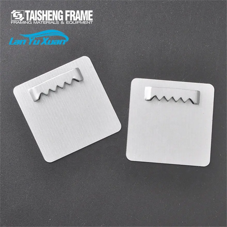 

TS-340 880 photo frame hardware picture plates picture wall hanging hooks mirror hanger 40*40mm