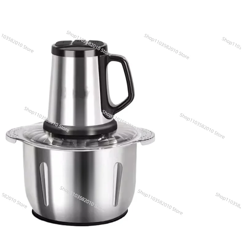 1800W Heavy-Duty Meat Grinder, Large-Capacity Commercial Food Processor for Meat, Vegetables & Chili Paste