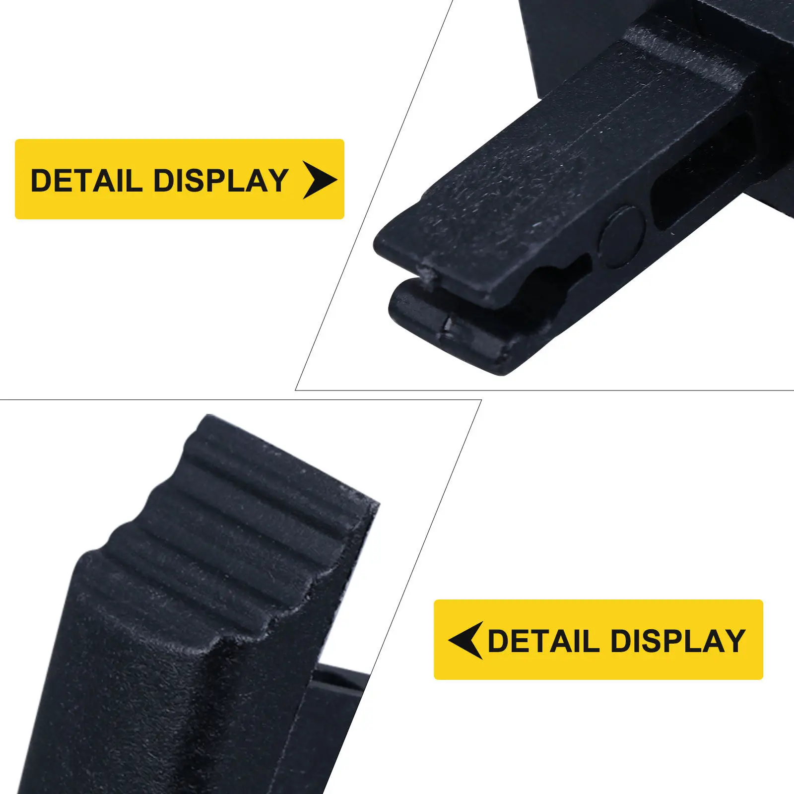 6Pcs Telescopic Ladder Accessories Single Ladder Button Practical Compact Design Easy Install Impact Heat Resistance