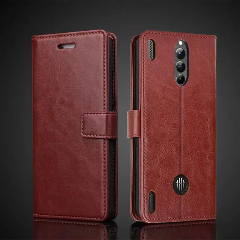 

Чехол-держатель для карт для ZTE Nubia Red Magic RedMagic 8 8s 9 10 Pro plus чехол-бумажник из искусственной кожи с откидной крышкой Capa Fundas Coque
