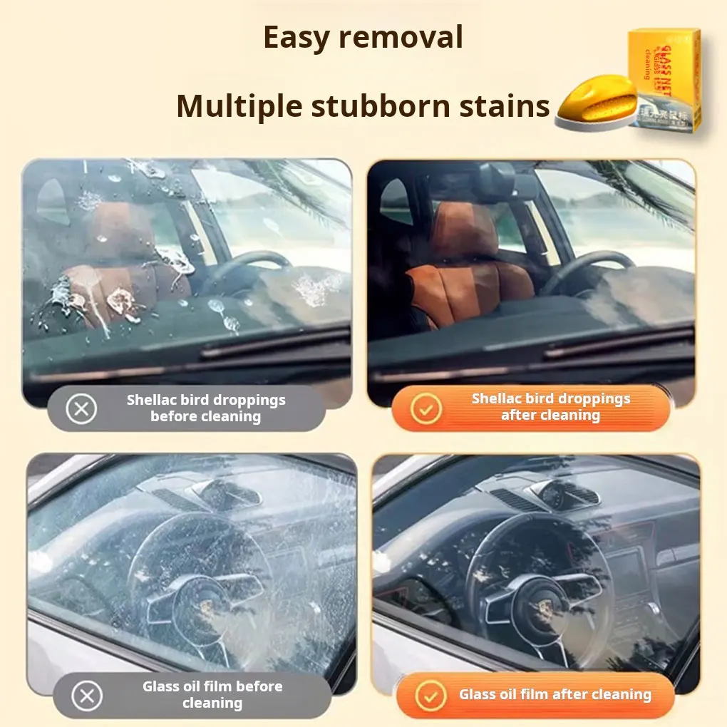 Professional Glass Cleaner Clear And Not Dazzling Suitable For Car Glass Maintenance Cleaners