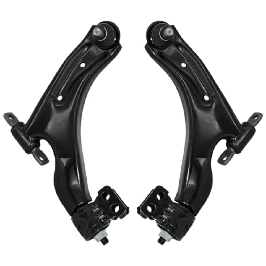 استبدال أذرع التحكم الأمامية السفلية واليسرى واليمنى مع مجموعة تعليق وصلة كروية لسيارة شيفروليه سبارك 20132016 متينة وما قبل