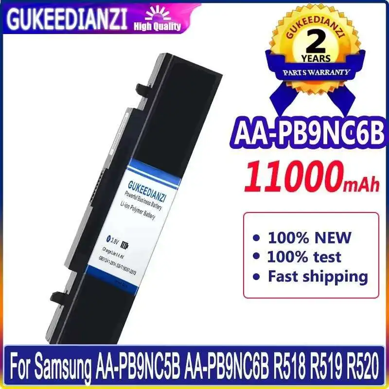 

Аккумулятор для ноутбука 11000 мАч для Samsung AA-PB9NC5B AA-PB9NC6B R518 R519 R520 R522 R540 R580 R610 R620 R700 R425 R430