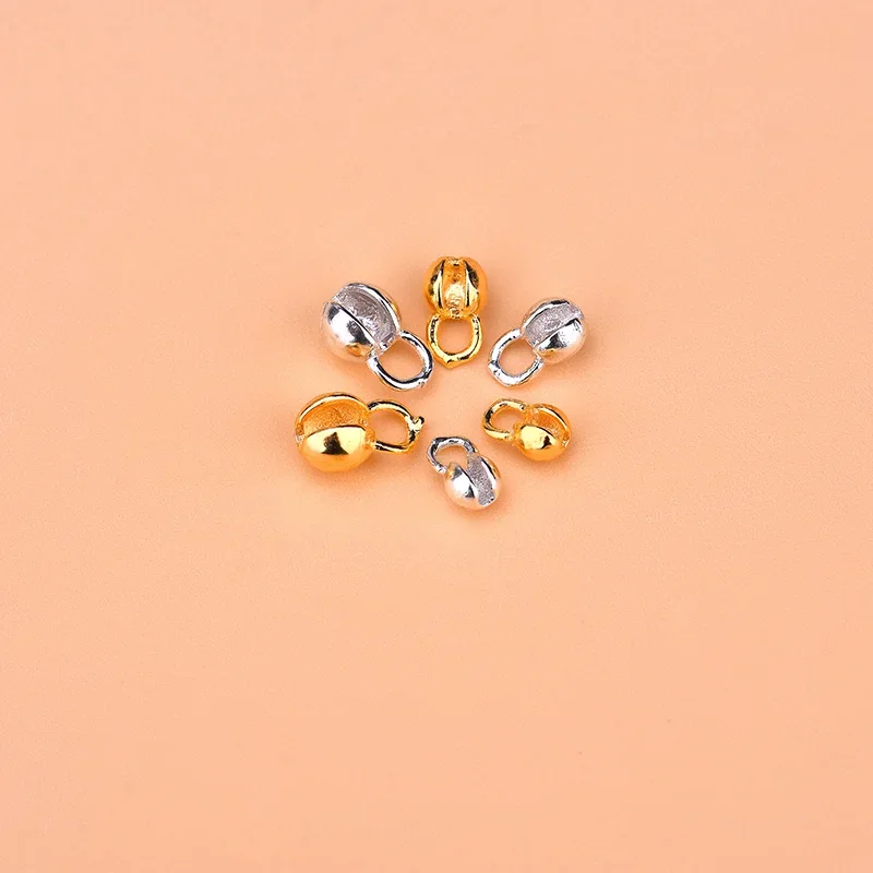 5PCS 925 Sterling Silver, bracelet buckle link DIY positioning buckle, semi-finished bracelet necklace accessories