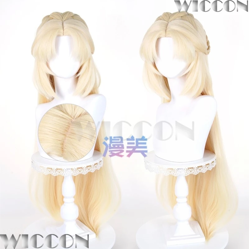 Flins nocole reeyn alice durin Istaroth ronova Genshin Impact Cosplay peluca conjunto juego de rol hombre mujer accesorio para el cabello fiesta de Halloween Cos