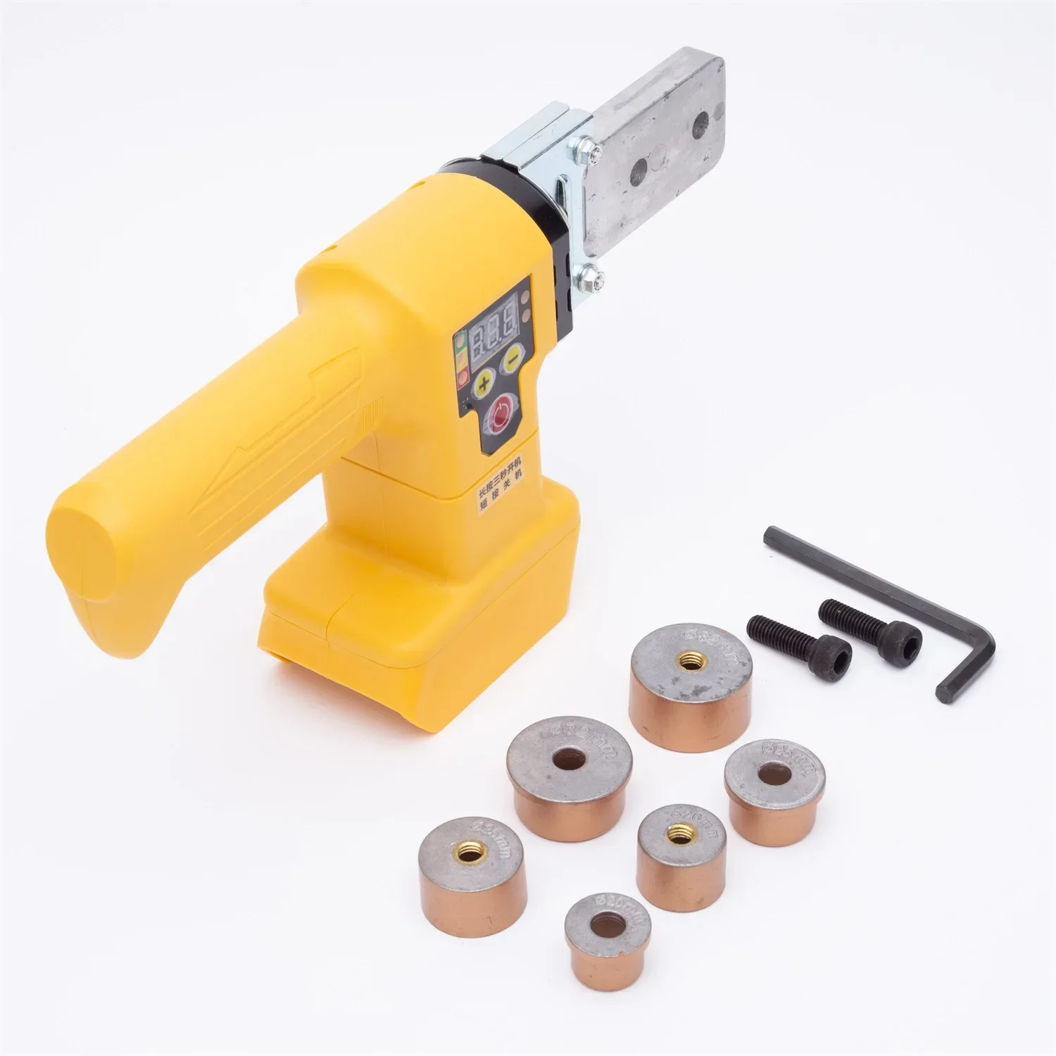 Cordless Hot Melt Pipe Welding Machine Kit PP/PE Pipe Soldering Iron For Dewalt 18V  Lithium Battery (without Battery )