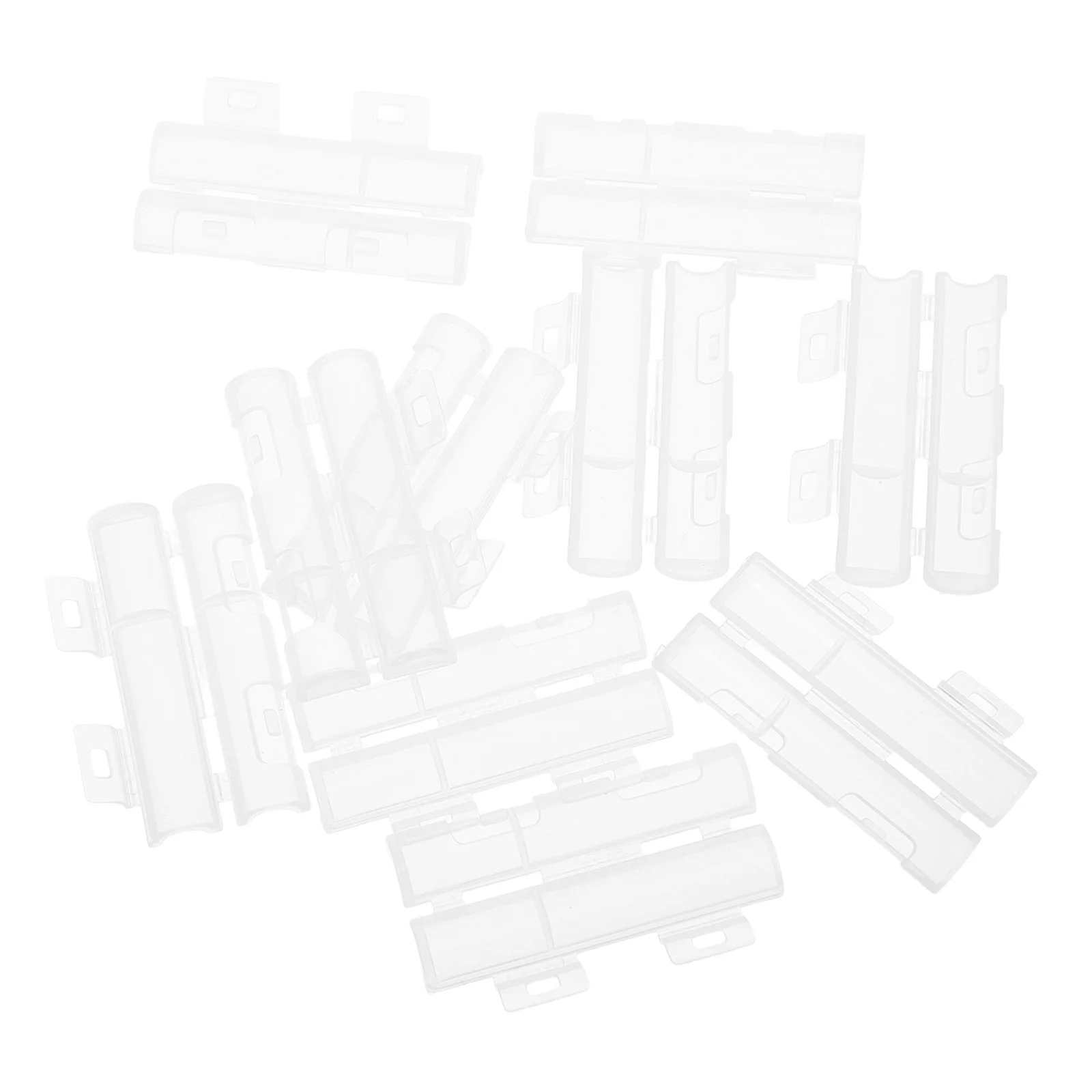 10Pcs Transparent Dustproof Makeup Brush Covers Protective Sleeve Brush Cap Guard for Travel Makeup Storage Eye Shadow